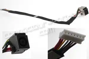Connecteur d'alimentation sur câble neuf pour HP Notebook G62