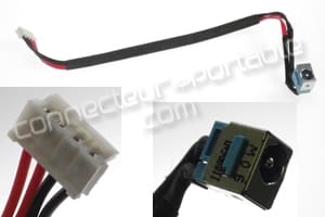 Connecteur alimentation sur câble 90W neuf d'origine Acer pour Acer Aspire 8930G