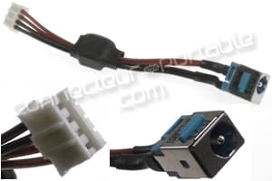 CONNECTEUR ALIMENTATION SUR CABLE pour Acer Aspire 5715
