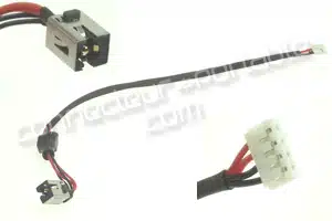 Connecteur d'alimentation sur câble COMPATIBLE (plus long que l'original)  pour Satellite C870