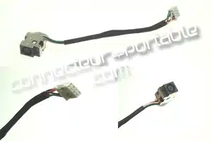 Connecteur carte mère sur câble pour pavillon G6-2** (13.5 cms connecteurs compris)