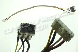 Connecteur d'alimentation  sur câble pour pavilion DV7-**** 25cm de câble connecteur 5 pins/4 câbles