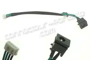 Connecteur carte mère sur câble compatible type 1 pour satellite L655 (voir photo)