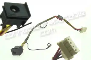 Connecteur alimentation sur câble pour Satellite M300