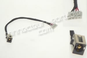 Connecteur d'alimentation sur câble neuf pour Toshiba Satellite C55