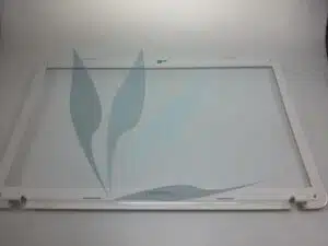 Plasturgie contour d'écran neuve d'origine Toshiba blanche pour Toshiba satelite C875