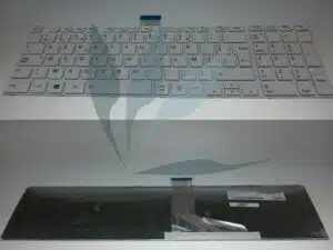 Clavier français blanc neuf d'origine Toshiba pour Toshiba satellite C70-B