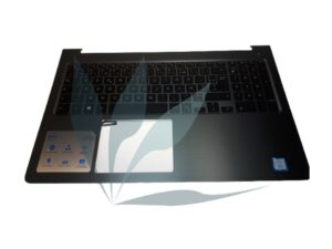 Clavier français avec repose-poignets noir neuf d'origine Dell pour Dell Inspiron 15-5590