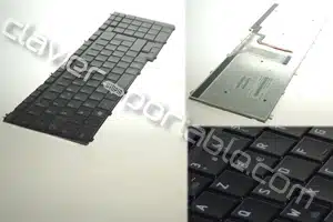 Clavier francais rétroéclairé pour Satellite P300D