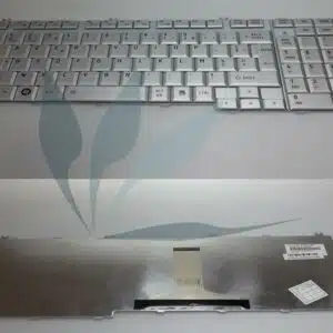 Clavier francais argent pour Satellite L550