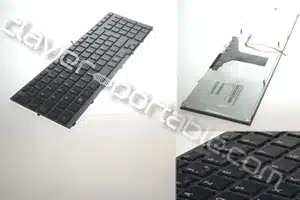 Clavier francais rétro-éclairé pour Qosmio X770