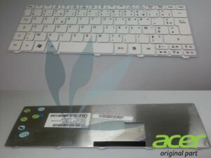 Clavier français blanc neuf d'origine Acer pour Aspire one D257