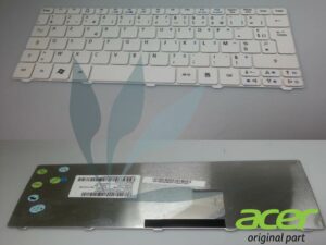 Clavier français blanc neuf d'origine Acer pour Aspire one Happy