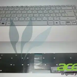Clavier français blanc neuf d'origine constructeur pour Packard Bell Easynote NS44HR
