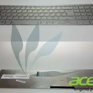 Clavier francais argent neuf d'origine Acer pour Aspire 5950G