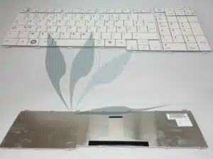 Clavier francais Blanc pour Qosmio F750