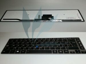 Clavier français modèle rétro-éclairé neuf pour Toshiba Tecra Z40