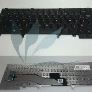 Clavier français non rétro-éclairé noir pour Dell Latitude E6230