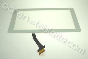 Vitre tactile 10,1 pouces blanche  pour Galaxy TAB1-P7100