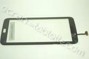 Vitre tactile 7 pouces noire  pour Galaxy version wifi TAB3-T210