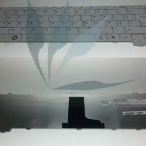 Clavier francais blanc (gris brillant) pour satellite L635