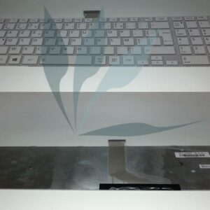 Clavier français blanc neuf d'origine Toshiba pour Toshiba satellite C55D