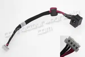 Connecteur d'alimentation sur cable type 1 (vérifiez avec la photo) pour satellite A300