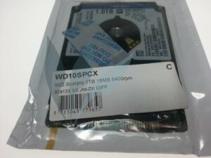 Disque dur SATA Western Digital 1TO 16MB Slim 7mm