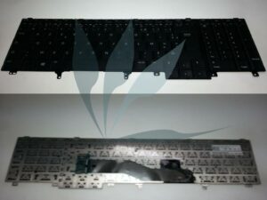 Clavier français non rétro-éclairé neuf d'origine Dell pour Dell Latitude E5520