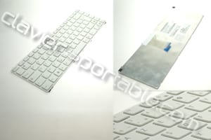 Clavier français blanc neuf pour Asus X43