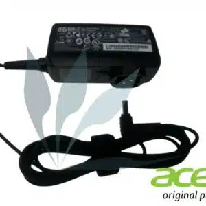 Alimentation 40W noire neuve d'origine Acer pour Acer Aspire V5-132 (ATTENTION SANS CLIP PRISE, ACHETEZ AUSSI LE CLIP si vous ne l'avez pas)