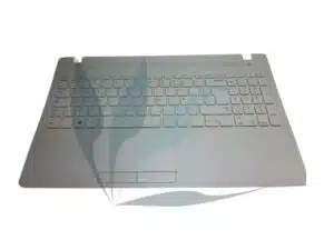 Clavier français avec repose-poignets blanc neuf d'origine Samsung pour Samsung NP270E5G
