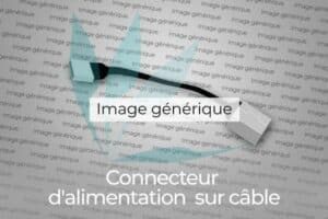 Connecteur alimentation sur cable pour Vaio VGN-S5