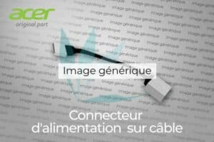 Connecteur d'alimentation carte mère sur câble 65W neuf d'origine Acer pour Acer Aspire E1-410