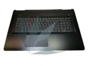 Clavier français avec repose-poignets noir neuf d'origine HP  pour HP Pavillon 17-AB SERIES