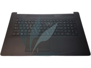 Clavier français avec repose-poignets noir sans rétro-éclairage neuf d'origine HP pour HP Notebook 17-BY SERIES