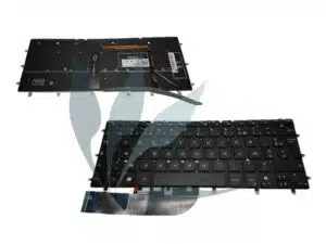 Clavier français rétro-éclairé neuf pour Dell XPS 13 9343