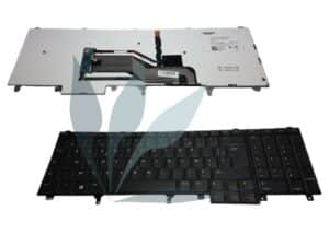 Clavier français noir neuf d'origine Dell pour Dell Precision M4800