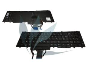 Clavier noir rétro-éclairé neuf pour Dell Latitude E5580