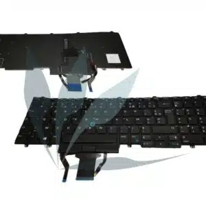 Clavier noir rétro-éclairé neuf pour Dell Precision 7720
