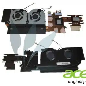 Bloc ventilateur Discrete neuf d'origine Acer pour Acer Aspire Nitro AN517-51 (pour modèles avec carte graphique 1650)