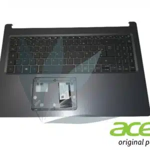 Clavier français rétro-éclairé avec repose-poignets noir neuf d'origine Acer pour Acer Aspire A515-55