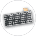 Clavier d'ordinateur portable