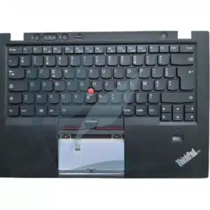 Clavier français avec repose-poignets noir neuf pour Lenovo Thinkpad Carbon X1 1ère génération (34xx)