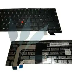 Clavier français noir neuf d'origine Lenovo pour Lenovo Thinkpad T470S