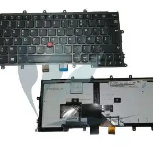 Clavier français noir rétro-éclairé neuf pour Lenovo Thinkpad X240