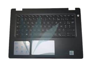 Clavier français avec plasturgie repose-poignets noire neuf pour Dell Inspiron 3482