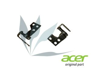 Paire de charnières (droite/gauche) neuves d'origine Acer pour Acer ConceptD CN715-72P