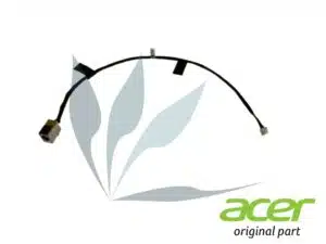 Connecteur d'alimentation carte mère sur câble 65W Discrete neuf d'origine Acer pour Acer Aspire A517-51G