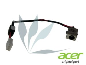 Connecteur d'alimentation carte mère sur câble 65W neuf d'origine constructeur pour Packard Bell Easynote TE69CX
